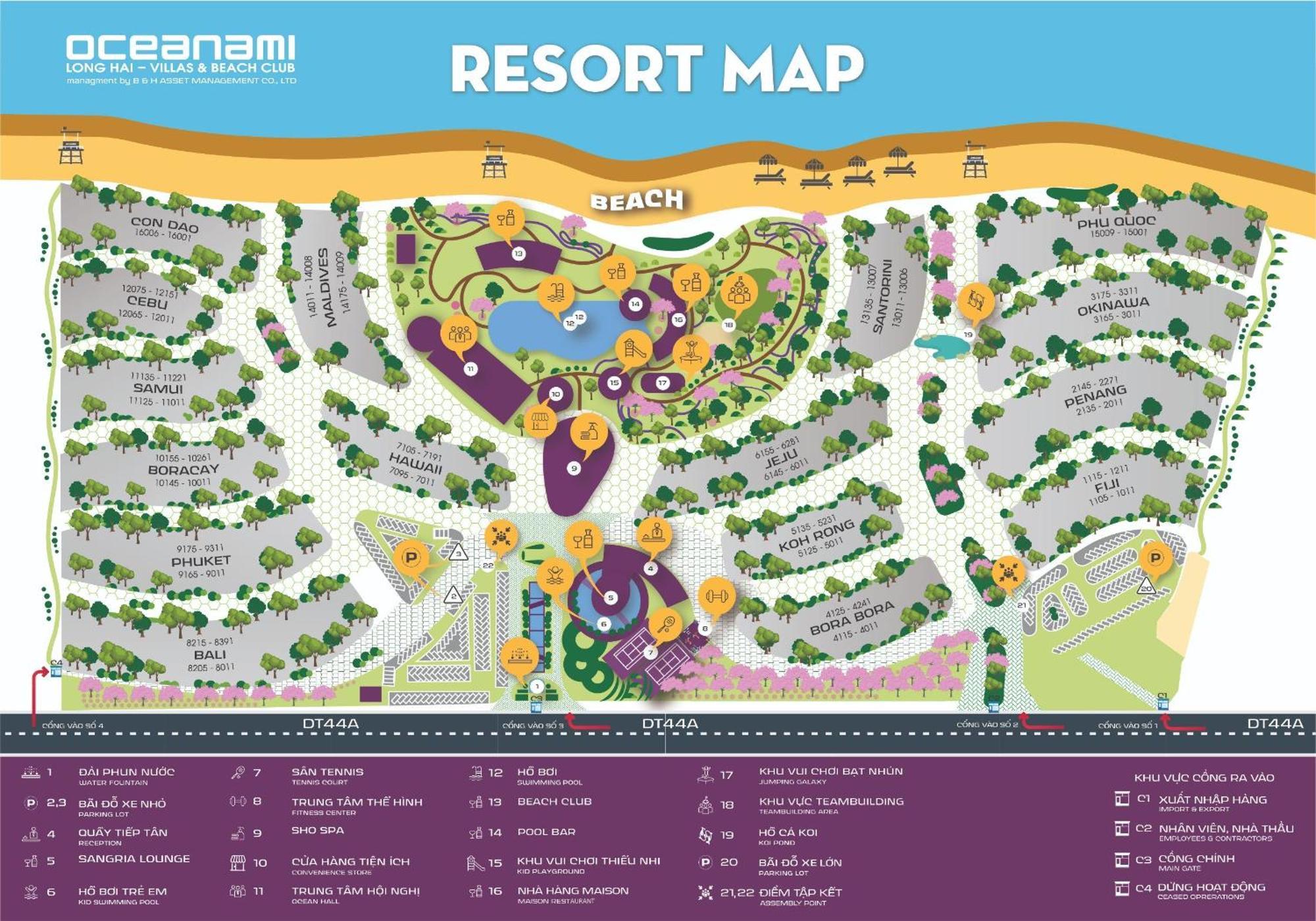 Oceanami Resort & Beach Club Long Hai Exteriör bild